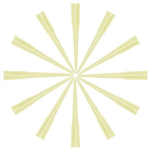 Yellow Pipette Tips 200ul (1000 pcs) - Image 2